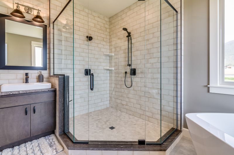 Contemporary Shower Stall